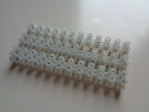 3 Stück Lüsterklemmen Listerklemmen Verbindungsklemmen 12 polig 1,5-6-O - Bild 1 von 2