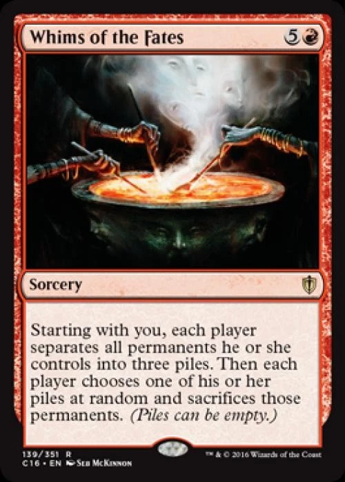 Whims of the Fates - Light Play MTG Commander 2016 Edition - Image 1 of 1