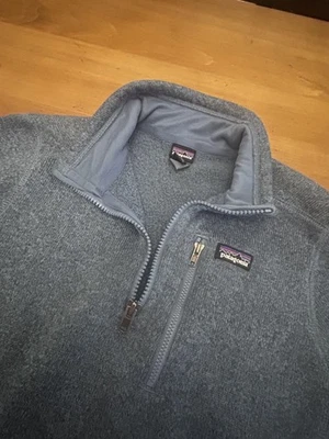 Patagonia Sweater Youth XL (14) Quarter Zip Fleece Pullover Hiking Warm Outdoors - Image 1 of 4