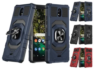 for Nokia C100 Case Robotic Ring Stand Hybrid Protector Cover+Prytool - Picture 1 of 11