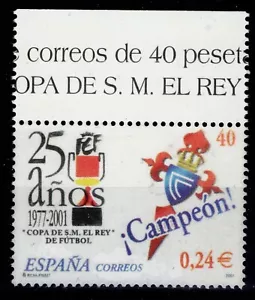 NE CELTA VIGO ERROR nuevo ** no expendido 40 pesetas 0,24€ 2001 Lujo 1 - Imagen 1 de 1