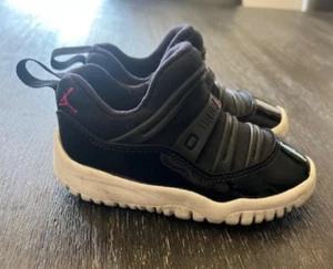 Nike Air Jordan 11 Crib Bootie “Bred" Toddler Basketball Shoe BQ7102-002 Size 7C - Picture 1 of 5