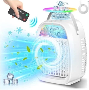 Portable Air Conditioner Fan, 3 Speeds & 2 Mist Modes Quiet & Powerful air co... - Picture 1 of 6