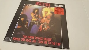 MOTLEY CRUE - TOO YOUNG TO FALL INLOVE - 12" EP - ORANGE/SCHWARZ VINYL - RSD 2023 B/F - Bild 1 von 4