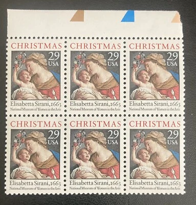 U.S: Block of 6 MNH SC # 2871 issued 1994 Lot #08-021601 - Image 1 of 2