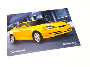 Folleto de hoja informativa Hyundai Tiburon Tuscani 2003 edición limitada - Imagen 1 de 1