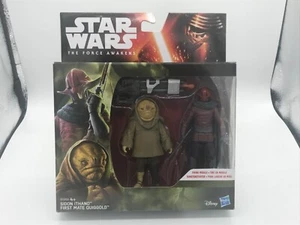 STAR WARS THE FORCE AWAKENS SIDON ITHANO & QUIGGOLD DISNEY HASBRO 2015 BNIB - Photo 1/9