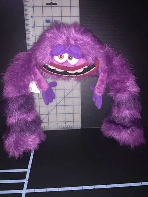 Juguete de peluche Disney Pixar ARTE púrpura 13" Monsters Inc University Foto 1 de 3