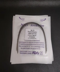 Dental Orthodontic Super Elastic NITI Arch Wires Rectangular Natural Form Wires - Picture 1 of 11