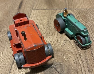 Tractor pesado vintage Dinky Toys Aveling Barford Steamroller Foto 1 de 4