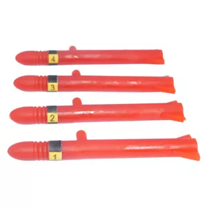 Reproduction Action Force Z Force ATC Missiles Set Of 4 - Picture 1 of 1