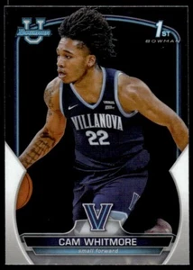 2022-23 Bowman Chrome University Cam Whitmore 2 Villanova Wildcats #22 - Imagen 1 de 2