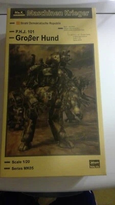 Ma.K MASCHINEN KRIEGER GroBer Hund 1/20 RESIN KIT perfetto! MK05 - Immagine 1 di 3