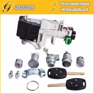 Ignition Switch Door Lock Cylinder Immobilizer Keys for Honda Accord 03-05 - Bild 1 von 5
