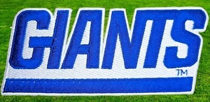 NEW YORK GIANTS LINE VINTAGE CALCIO LOGO FERRO SU NFL SQUADRA SPORT PATCH - Foto 1 di 6