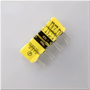 ELNA RC2 47uF/16V47uF condensatore piccolo volume rame piede corto per audio fai da te - Foto 1 di 2