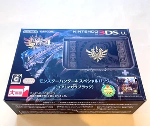 Nintendo 3DS XL LL Monster Hunter 4 Gore Magala Black Special Pack Console New - Picture 1 of 12