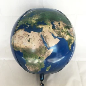 Brand New 22" Sphere Orb Round Balloons Globe World Map Atlas Edition Earth - Picture 1 of 4
