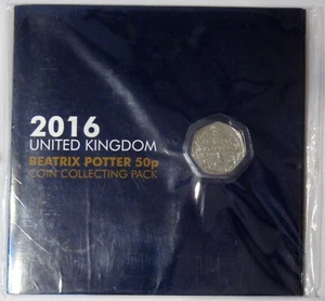 Change Checker 2016 UK Beatrix Potter 50p Coin Collecting Pack - Bild 1 von 2