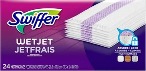 Swiffer WetJet Spray Mop Multi-Surface Floor Cleaner Pad Refill, 24 count - Picture 1 of 6