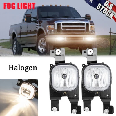 Luces antiniebla LED luces de parachoques para Ford F-250 F-350 F-450 Super Duty 2008-2010 Foto 1 de 4