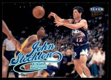 1989-90 Hobby Press Spain 100 Gigantes del Basket Mundial Stickers John Stockton