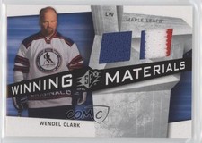 2008-09 SPx Winning Materials Wendel Clark #WM-WC