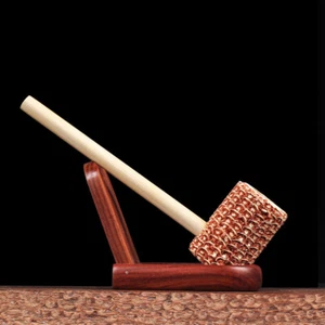 Fashion Maispfeife Corncob Pfeife Tabak Zigaretten Zigarre Popeye Maispfeifen  - Bild 1 von 5