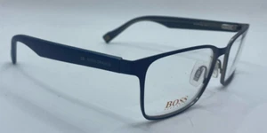 HUGO BOSS EYEGLASSES FRAMES ONLY BO0183 BLUE FULL RIM 53-18-140 - Picture 1 of 8