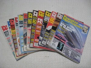 Vintage 80's 1985-1986 Popular Mechanics 8" x 11" Magazine Lot of 13 - Picture 1 of 13