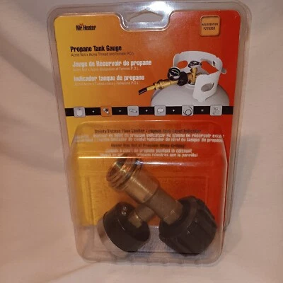 Mr. Heater Propane Safety Flow Limiter Tank Gas Gauge F276342  C2 - Image 1 of 3