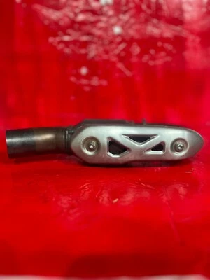 Kawasaki KX250F KX 250 2017-2020 tubo de escape delantero OEM Foto 1 de 4