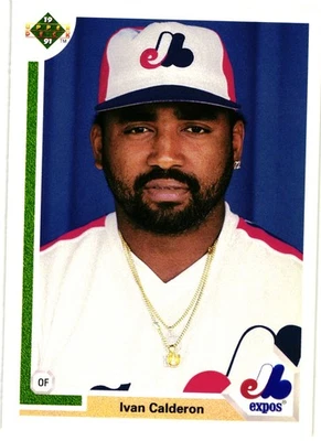 1991 Upper Deck - Ivan Calderon #786 - Image 1 of 2