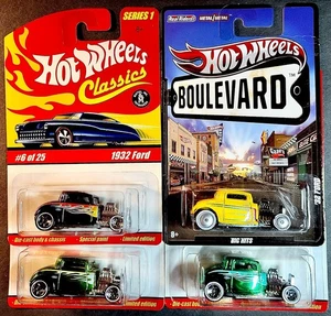 4 cupé Hot Wheels 32 Fors--tres Serie Clásica 2005 1 snd uno HW BOULLEVARD - Imagen 1 de 5