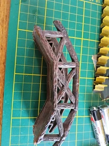 Bachmann Plasticville O Scale Pond Bridge Used - Picture 1 of 4