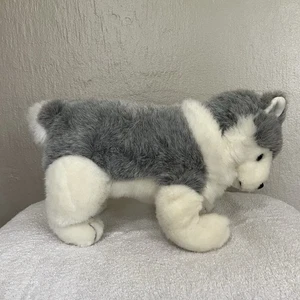 TY Classic TIMBER the Siberian Husky Dog Puppy Plush 1993 Stuffed Animal 15" - Picture 1 of 10