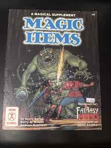 MAGIC ITEMS! A Fantasy Hero Supplement paperback KB31532 - Bild 1 von 2