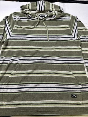 Billabong Womens Hoodie Sweater/ Sweatshirt Striped Multicolor XL #2349 - Image 1 of 4