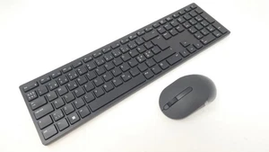 Combiné clavier et souris sans fil Dell KM5221W noir NORDIC Pro - Y52MJ - Photo 1/5