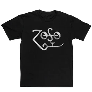 Led Zeppelin - Zoso Page Symbol T-Shirt Size S-5Xl - Picture 1 of 3