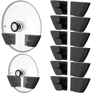 Universal Adjustable Pot Lid Organizer for Cabinet - Upgraded Patented Set of... - Bild 1 von 6