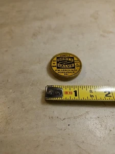 Antique DONY'S SALVE Sample P.W. Lerch Honsdale, Pa. Cure All Tin-Nice Graphics - Picture 1 of 5
