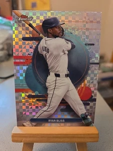 Ryan Bliss RC 2025 Topps Finest - Tablero de ajedrez poco común Xfractor SP - Mariners - Imagen 1 de 2