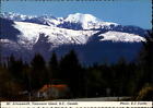 Canada British Columbia Vancouver Island Mt Arrowsmith Snow ~ Postcard Sku269