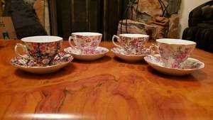Royal Cotswolds English Tradition Chintz Floral Teetasse & Untertasse - Bild 1 von 10