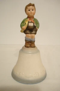 Schmid 1984 1st Annual Ceramic Statuette-Bell HARK THE HERALD Inspired B Hummel - Picture 1 of 15