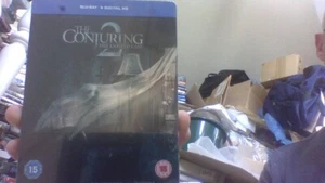 THE CONJURING 2 : THE ENFIELD CASE - UK EXCLUSIVE BLU RAY STEELBOOK - Picture 1 of 3
