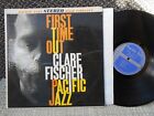 Clare Fisher original stereo vg+ / vg+ - ex 4 inch split LP First Time Out