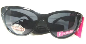 Gafas de sol Foster Grant lentes UV 100/SA1110/Dossier 1 negro lsoft estuche - Imagen 1 de 7