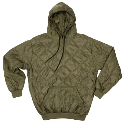  CHAQUETA SUÉTER WOOBIE GEAR WOOBIE SUDADERA CON CAPUCHA RANGER VERDE PONCHO FORRO PEQUEÑA NUEVA Foto 1 de 4